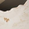 Osłonka ceramiczna Belldeco w kształcie jajka kremowa – dekoracja wielkanocna